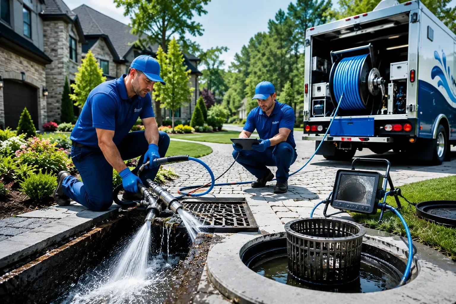 Local outdoor drain cleaning professionals in Swedesburg, IA